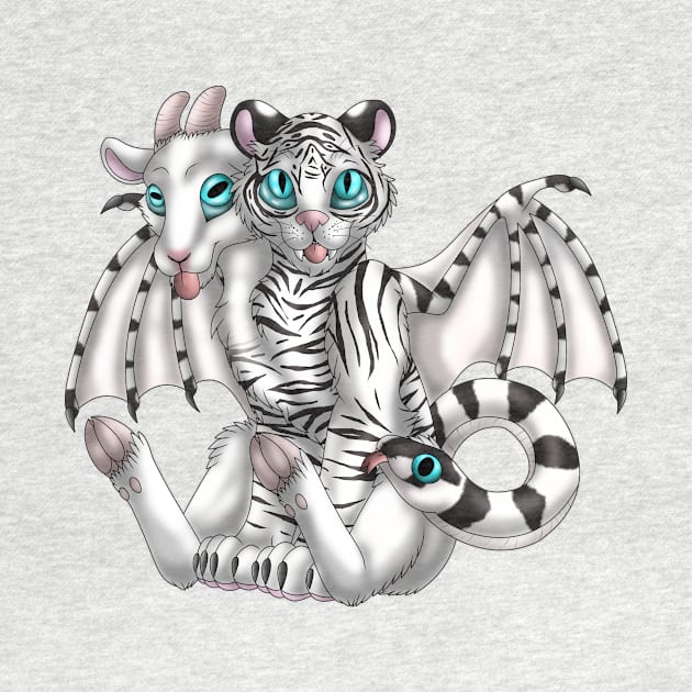 Chimera Cubs: White Tiger by spyroid101